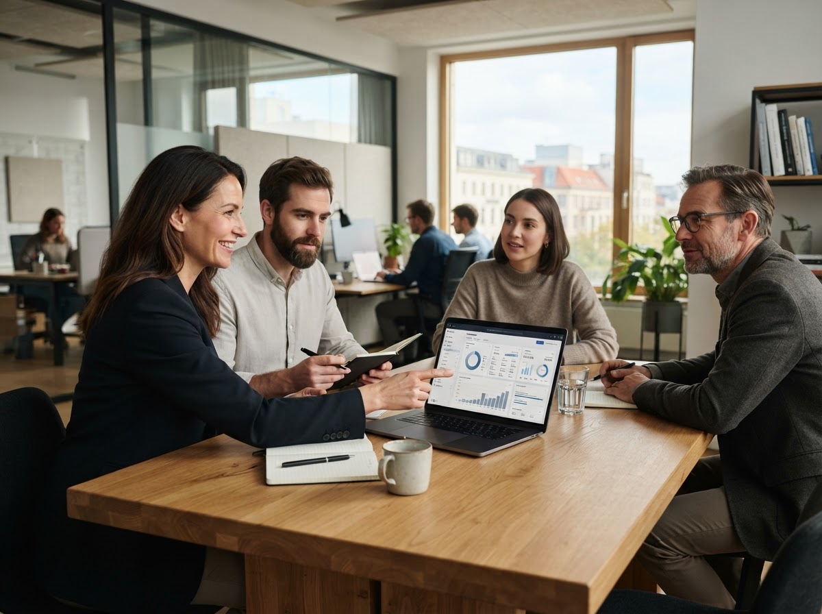 Lunexora platform interface used for reviewing portfolio analytics and recommendations